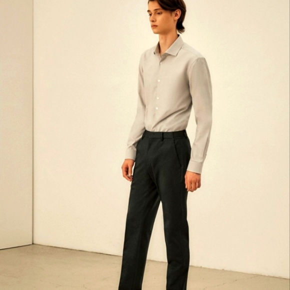 Mind Bridge Other - MIND BRIDGE * men's gray tapered dress pants SIZE 34